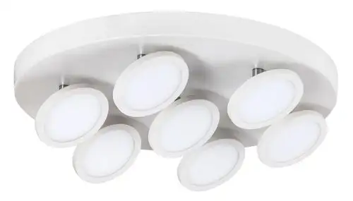 RABALUX Elsa ceiling LED 7x6W,matte white