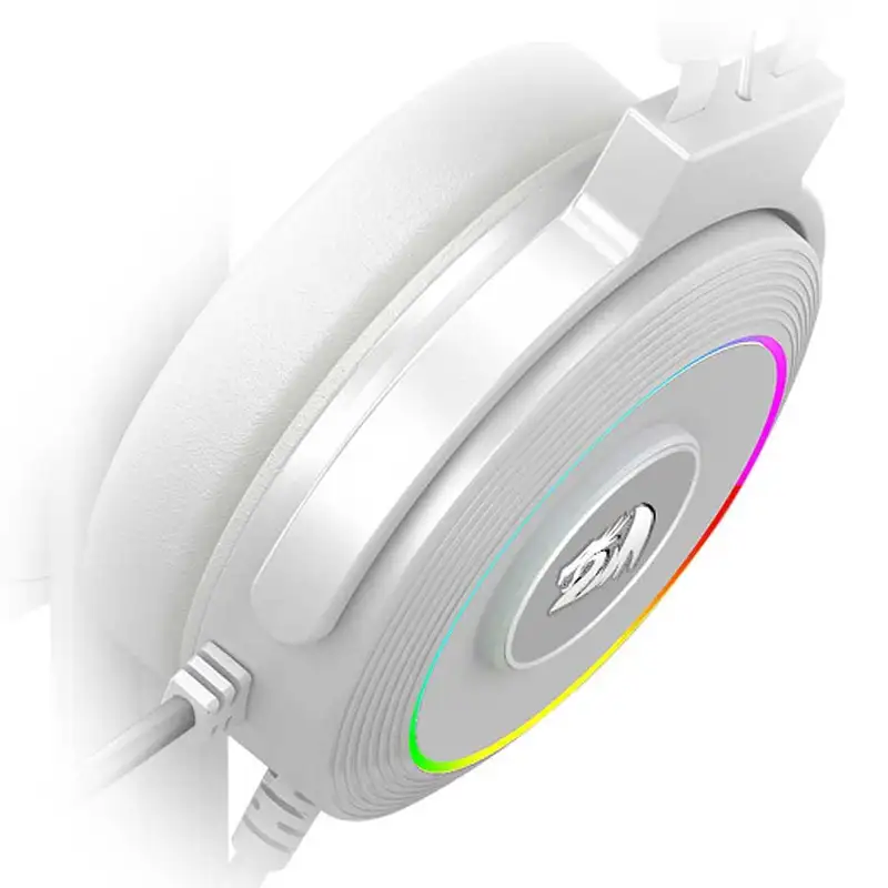 REDRAGON LAMIA 2 H320 RGB GAMING HEADSET WITH STAND-WHITE
