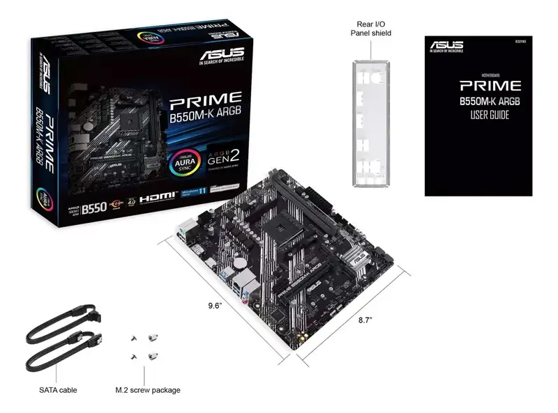 ASUS PRIME B550M-K ARGB