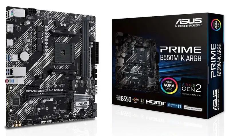 ASUS PRIME B550M-K ARGB