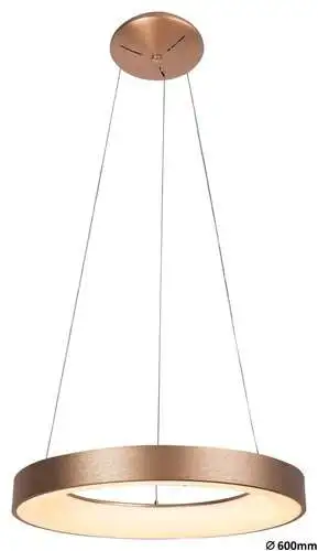 RABALUX Carmella,visilica,LED 50W,gold/bela