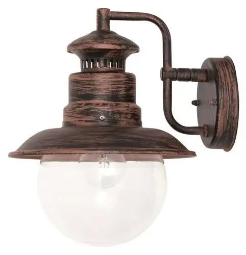RABALUX Odessa spoljna zidna lampaE27 60W braon