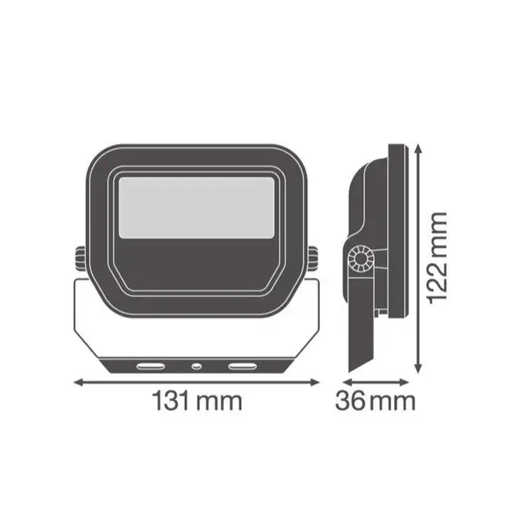 OSRAM LED Reflektor FL PFM 10W 6500K SYM 100 crni