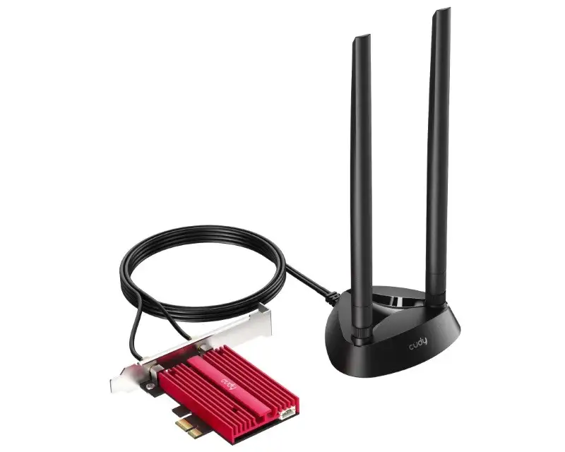 CUDY WE4000 AX3000 Wi-Fi 6 Bluetooth 5.0 PCIe Adapter