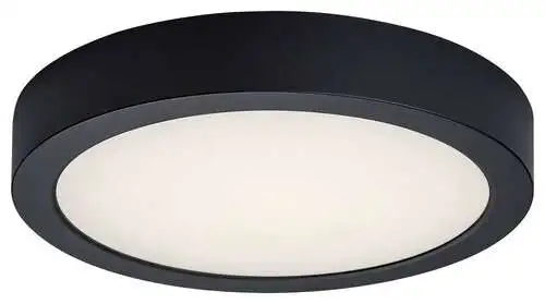 RABALUX Shaun2 plafonjera 24W 4000K crna okrugla