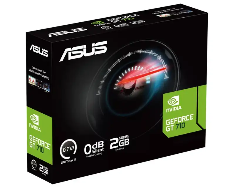 ASUS nVidia GeForce GT 710 2GB 64bit GT710-SL-2GD5-BRK-EVO