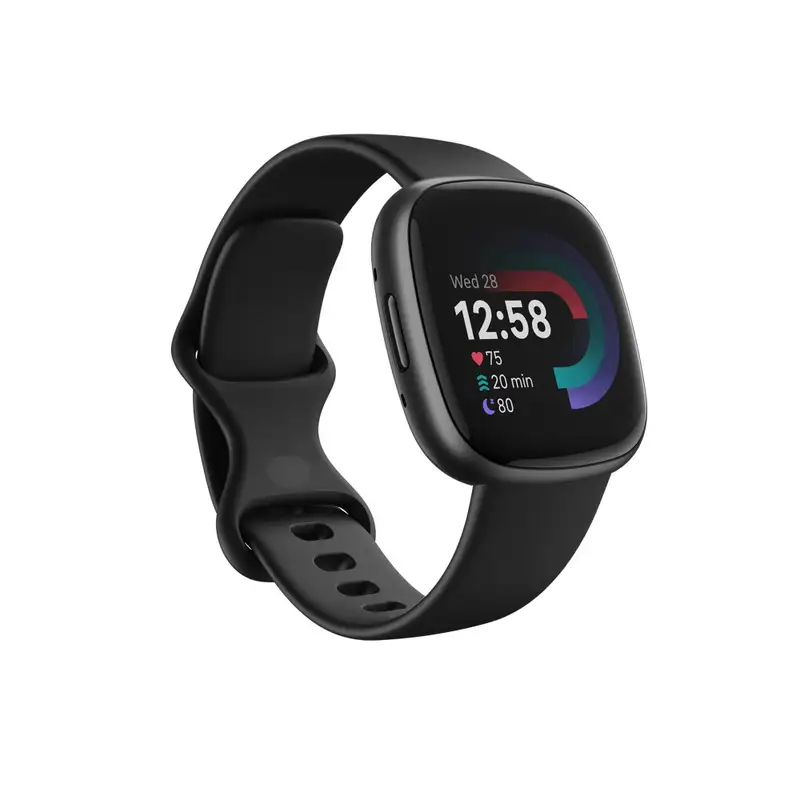 FITBIT Smart Watch Versa 4 Black  /  Graphite