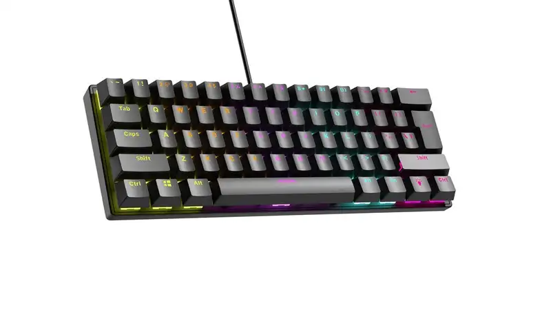 RAMPAGE PLOWER K60 BLACK BLUE SWITCH