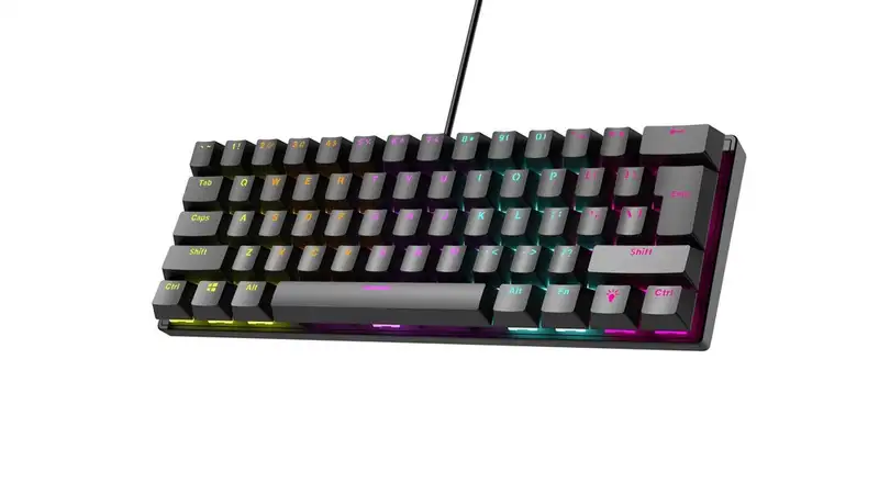 RAMPAGE PLOWER K60 BLACK BLUE SWITCH