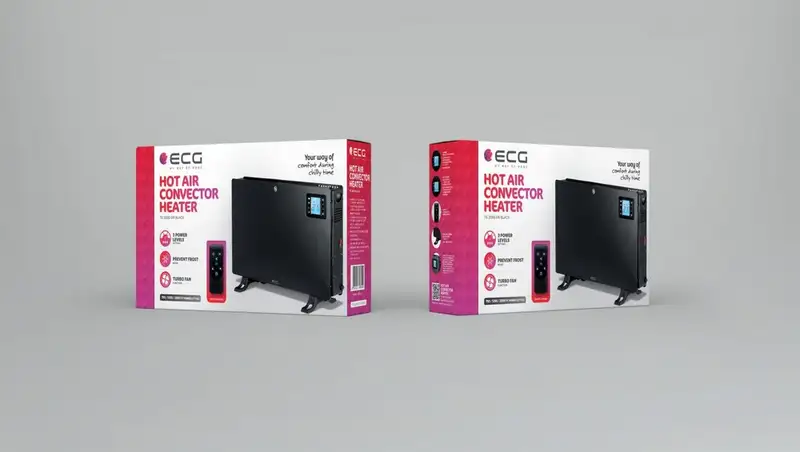 ECG TK 2080 black