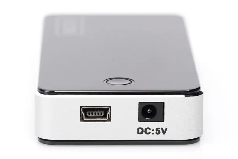 DIGITUS USB hub 2.0 7 porta sivi