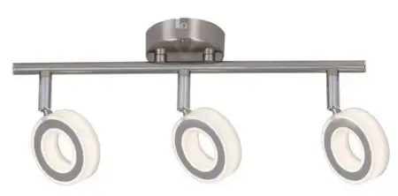RABALUX Zora, modern spots with in-built LED