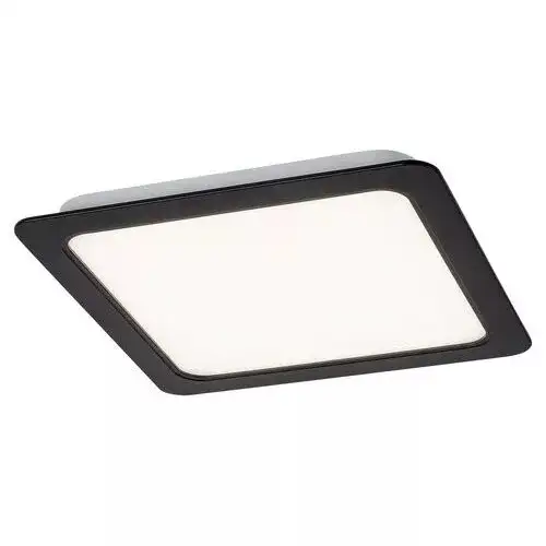 RABALUX Shaun, ugradni LED panel crni 12W 1035lm 4000K, cetvrtast 15x15cm