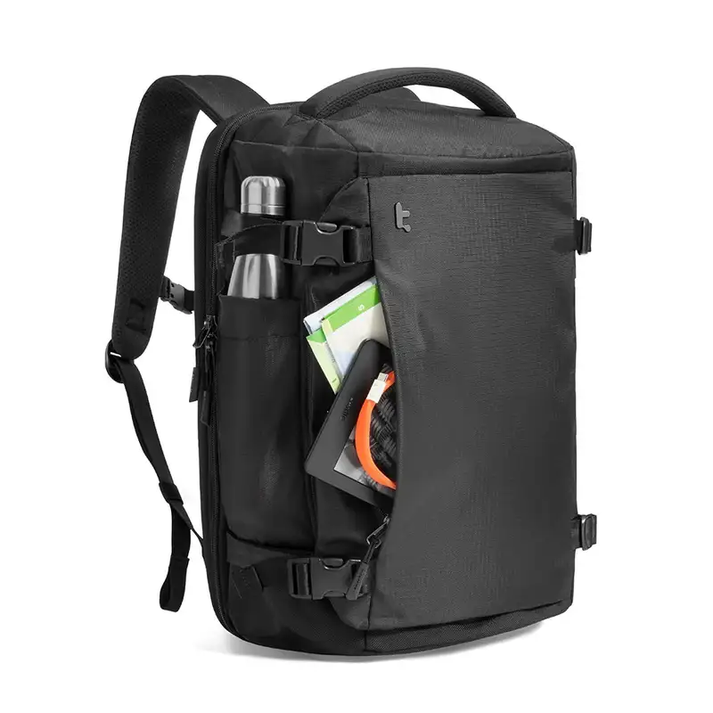 TOMTOC NAVIGATOR T66 LITEWAY TRAVEL BACKPACK BLACK 17" 40L T66M1D2
