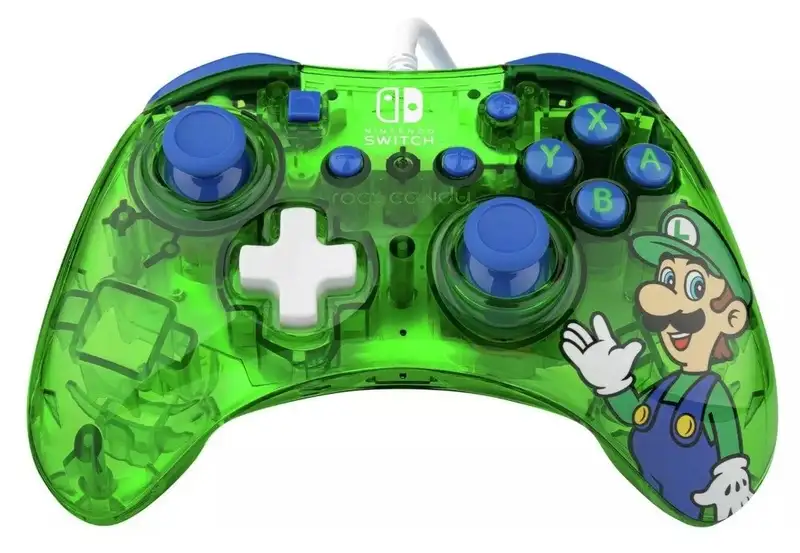 PDP Nintendo Switch Wired Controller Rock Candy Mini Luigi