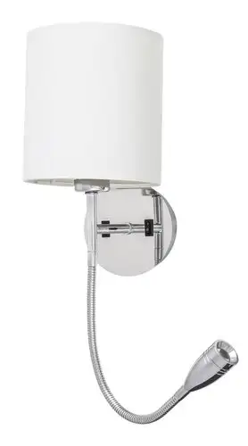 RABALUX Larkin zidna lampa sa citacem E27 40W LED3W