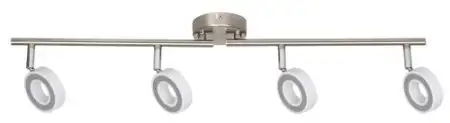 RABALUX Zora 4xspot built-in LEDwith bulb,chrome