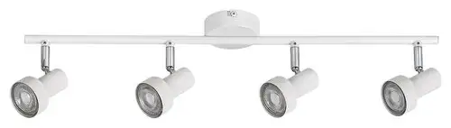 RABALUX Konrad,spot, GU10 4x50W,belo