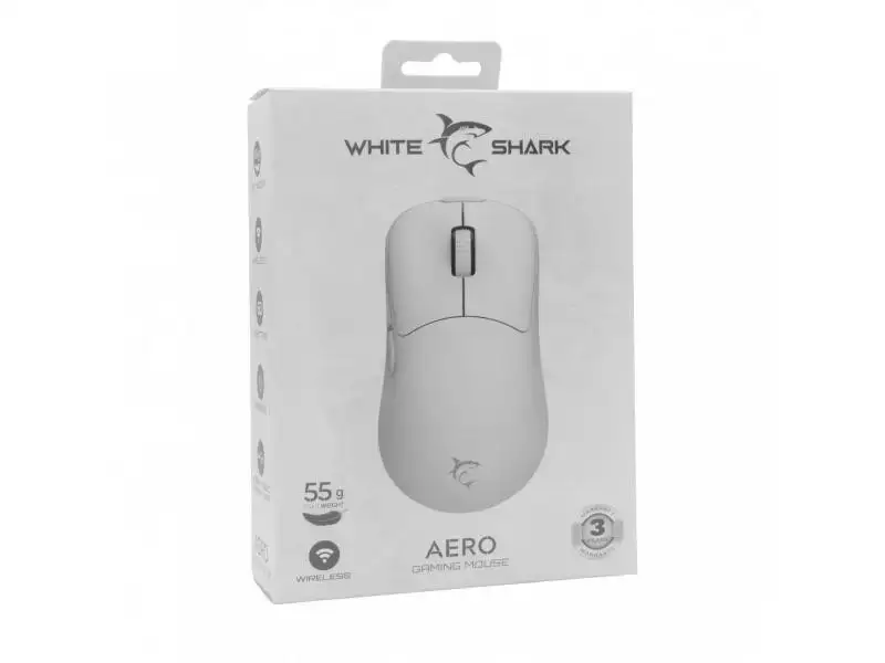 WHITE SHARK WGM 5015 AERO wireless White