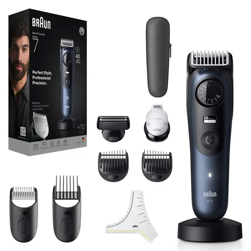 BRAUN BEARD BT7540 BlkDpBlu BOX CEEMEA