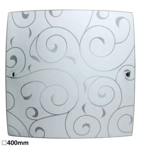 RABALUX Harmony lux plafonjera400x400E27 2x60W belo