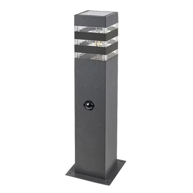 RABALUX Ankara soljna podna lampa aluminijumska grafitna E27 12W