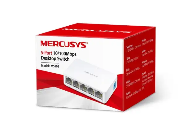 MERCUSYS MS105 5-PORT 10 100M SWITCH