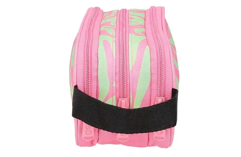 ENSO FLEUR zenski neseser sa 3 pregrade roze