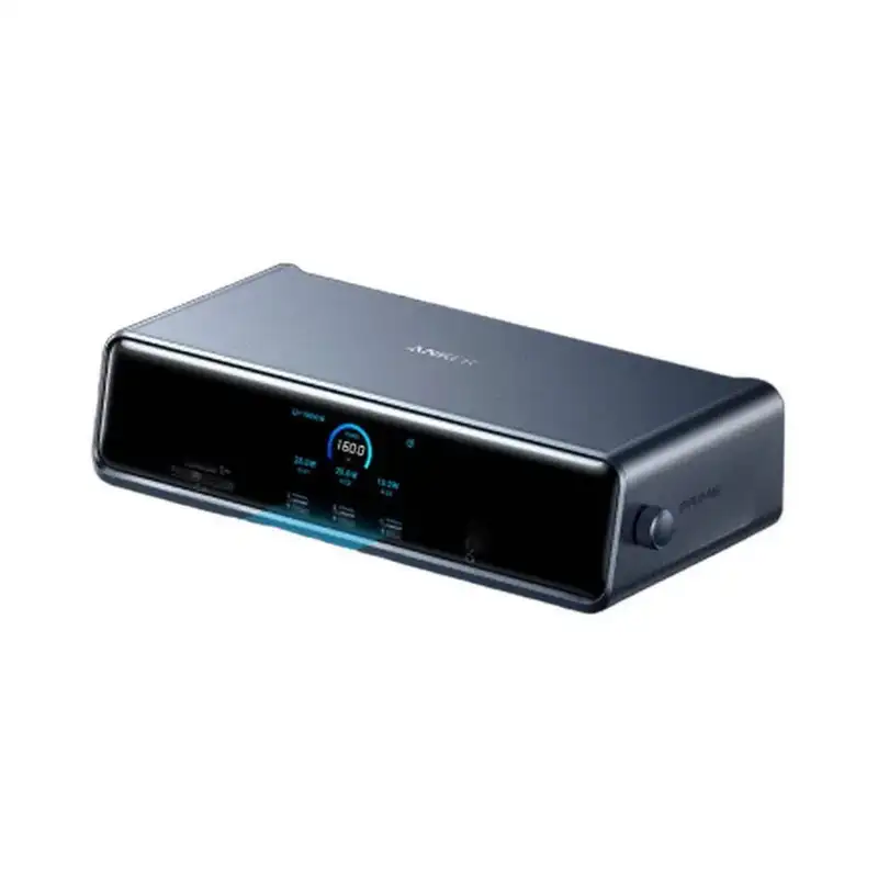 ANKER Prime Docking Stanica 140W, 14u1, Display Link, siva