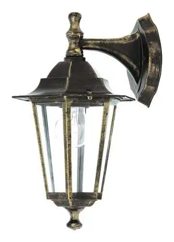 RABALUX Velence spoljna zidna lampa  60 staro zlatoIP44