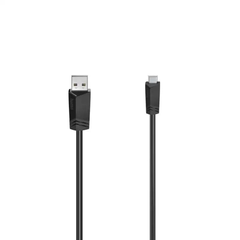 HAMA Mini-USB kabl, USB 2.0, 480 Mbit / s, 1.50 m fleksibilan