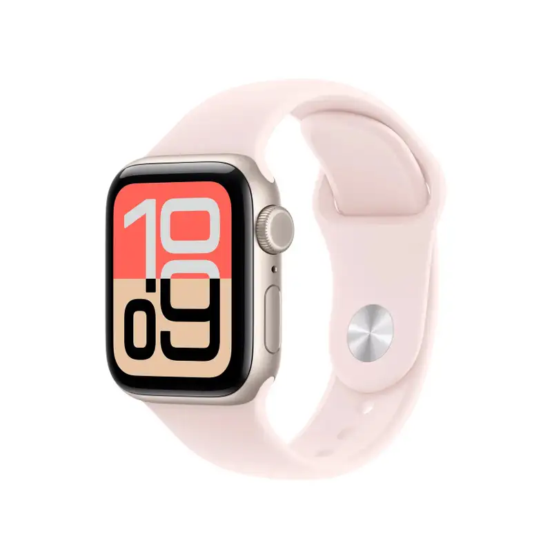 APPLE Watch 40mm Sport Band: Soft Pink Sport Band - M/L (SEASONAL) mhy34zm/a
