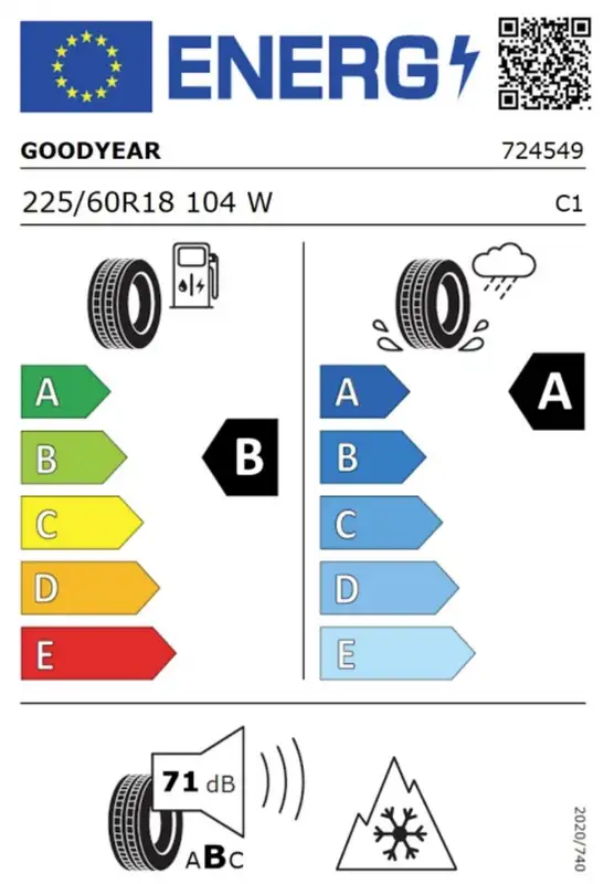 GOODYEAR 225/60R18 104W VEC ALL SEASON 4 XL