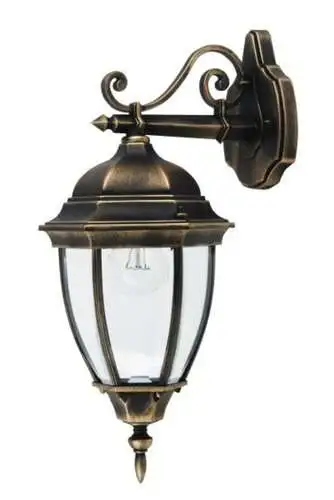 RABALUX Toronto spoljna zidna lampa  100W staro zlatoIP44