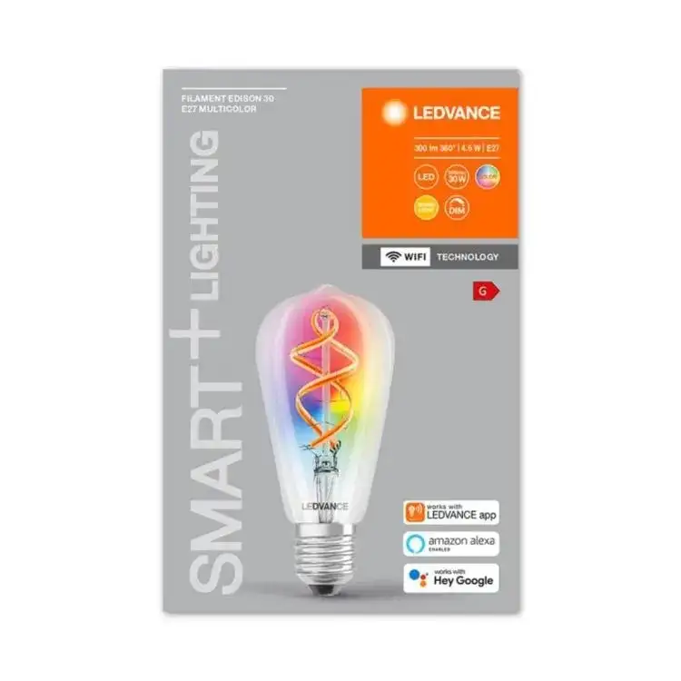 LEDVANCE  smart  4.5W 2700K Edison RGBW