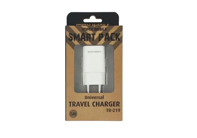 MAX MOBILE SMART PACK KUCNI ADAPTER USB TR-219 2.4A