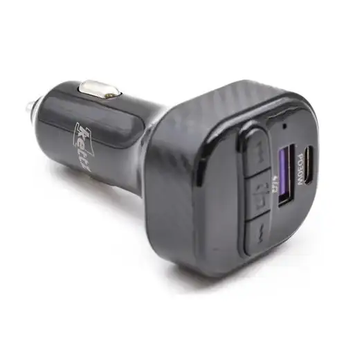 KETTZ FM Transmiter i Punjac Yare – QC3.1 + Type-C PD30W, LED