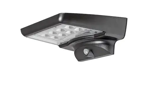RABALUX Moselle spoljna solarna zidna lampa4W 300lm 4000K senzor pokreta
