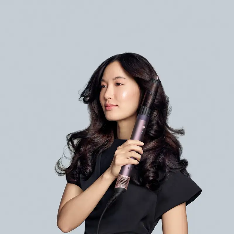 DYSON Airwrap Co-anda 2 x 598775 Jasper Plum Straight+ Wavy