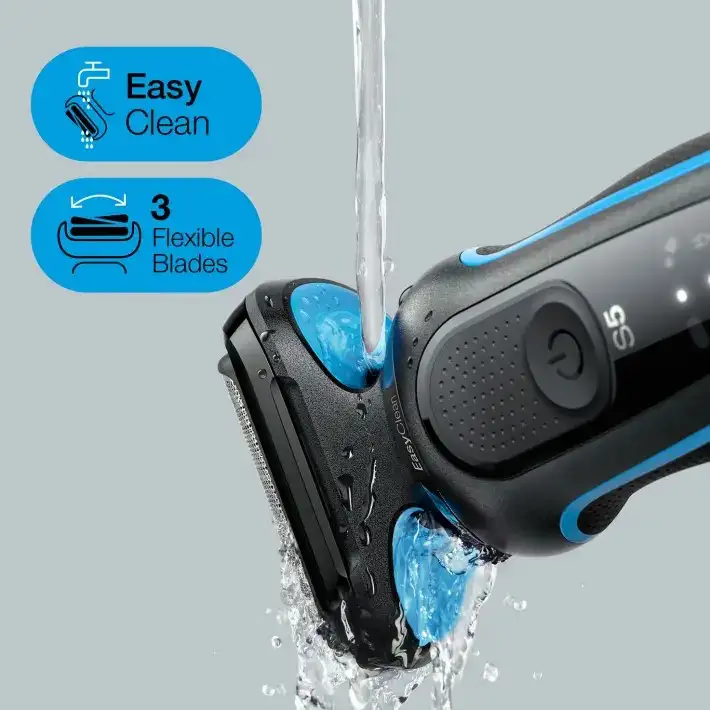 BRAUN S5 MHR SHAVERS 51-B1500S  BLUE 1CT