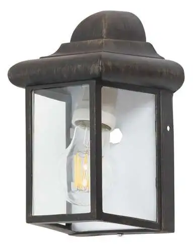 RABALUX Norvich spoljna zidna lampa E27 60W staro zlato IP44