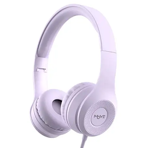 MOYE Enyo Foldable Headphones with MIC Pink