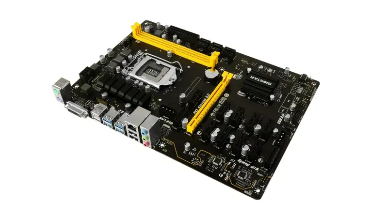 Biostar TB250-BTC PRO Intel B250 1xPCI-Ex16 11xPCI-Ex1