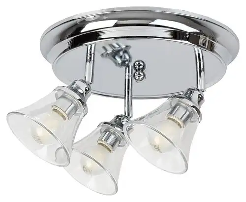 RABALUX Antoine, plafonska kupatilska lampa, E14 / 3x max. 4