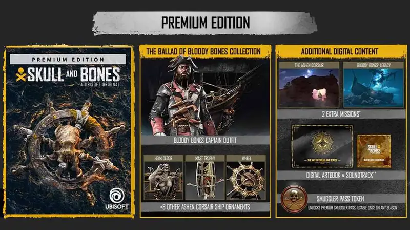 SONY PS5 Skull and Bones - Premium Edition