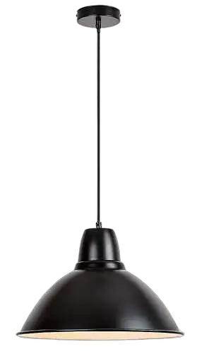 RABALUX Wilbour, visilica bela E27 1x60W, IP20