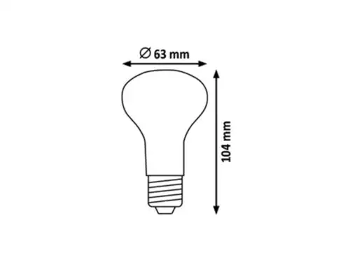 RABALUX Sijalica LED E27, 8W, 630 lm, 3000K