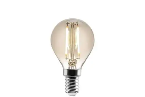 RABALUX Filament LED sijalica, smoky, metal+staklo, E14 G45