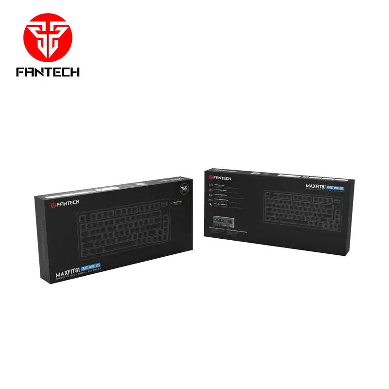 FANTECH MK910 RGB PBT Maxfit81 Frost Wireless crna (blue switch)