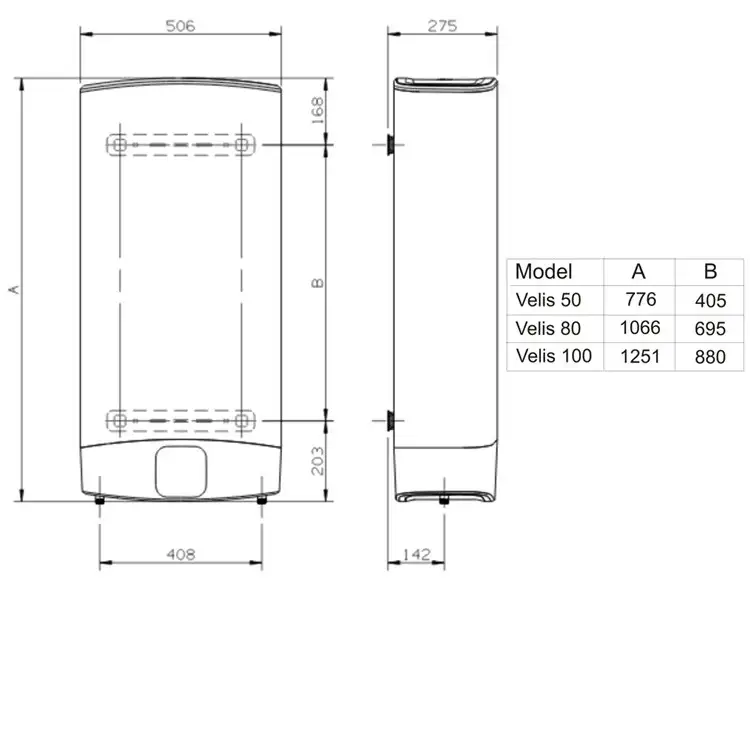ARISTON VELIS EVO 50